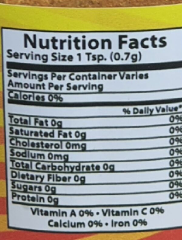 Nutrition Facts